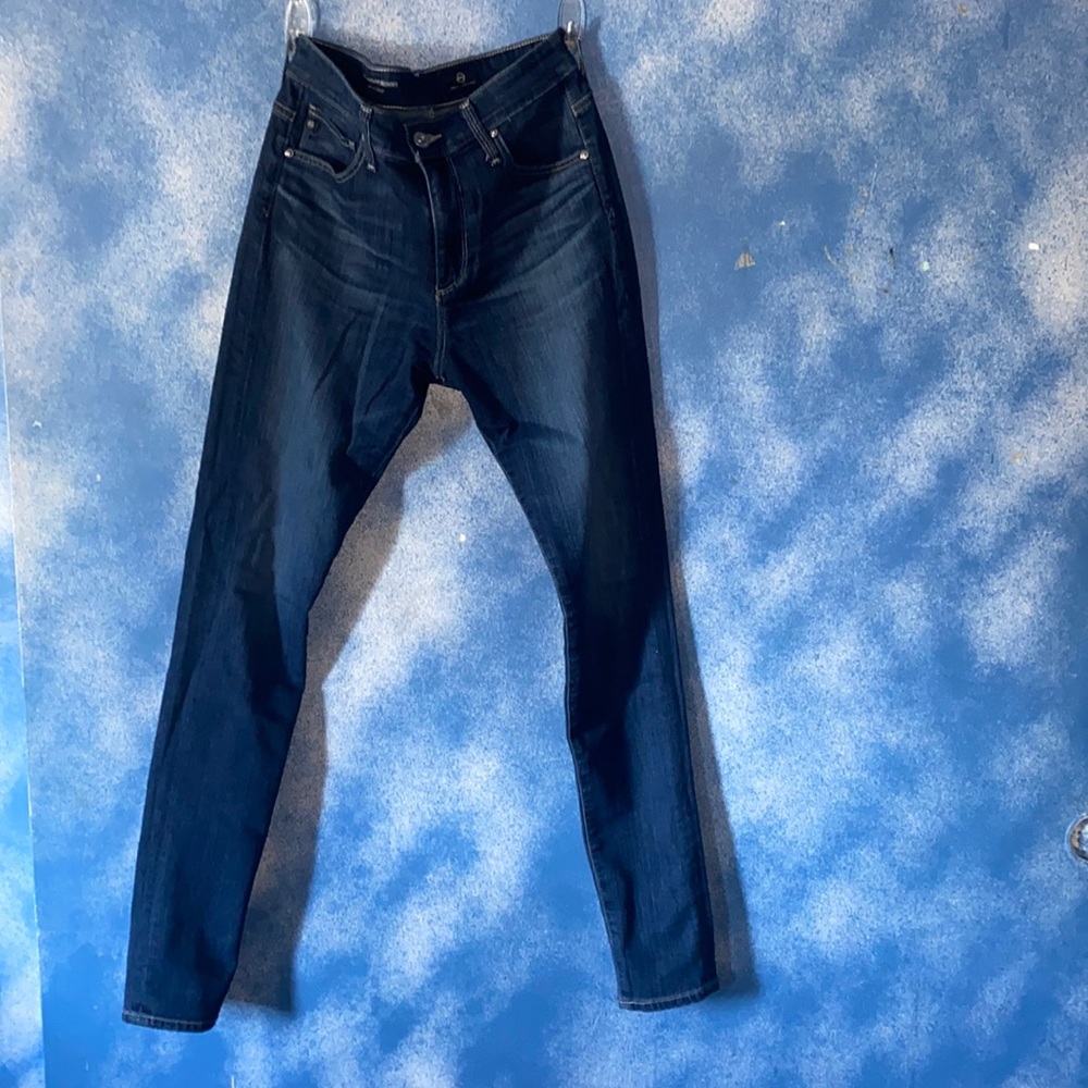 High rise skinny jeans